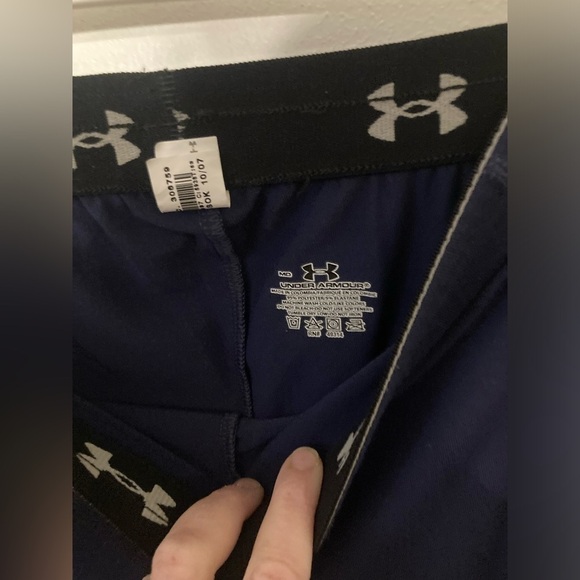 Under Armour athletic pants with Penn State logo on pant leg in blue size Med - Picture 4 of 4